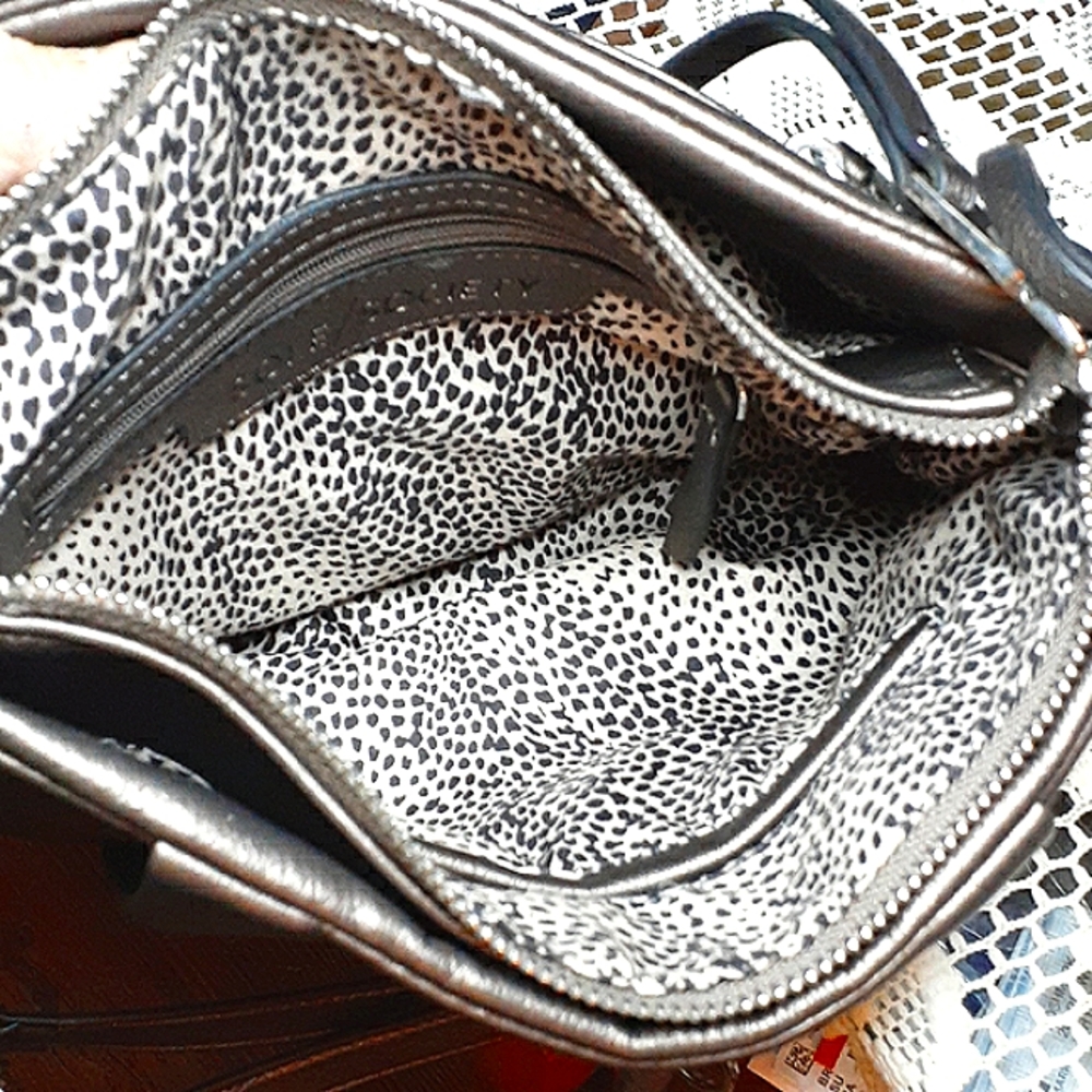 Sole Society Brown Bag With Chain Strap - Picture 3 of 4